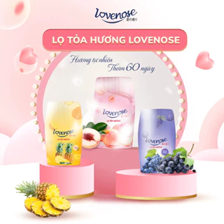 Lọ Tỏa Hương LOVENOSE Hương Trái Cây Tự Nhiên Dung Tích 250ml (Thơm Lâu 60 Ngày)