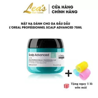 Mặt nạ dành cho da đầu dầu L'Oreal Professionnel Scalp Advanced 75ml