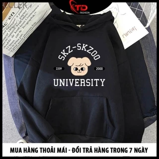 Áo Hoodie In Hình Anime Skzoo Stray Kids Phong Cách Harajuku Đường Phố Dễ Thương