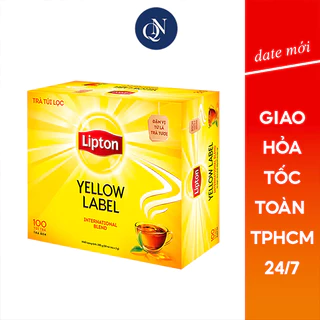 Trà Lipton nhãn vàng túi lọc 100 gói x 2Gr