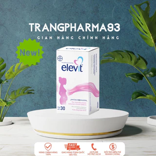 [Nhập khẩu chính hãng] Vitamin Bầu Tổng Hợp Elevit Cho Phụ Nữ Trước, Trong và Sau Thai Kỳ (30 Viên/ Hộp)