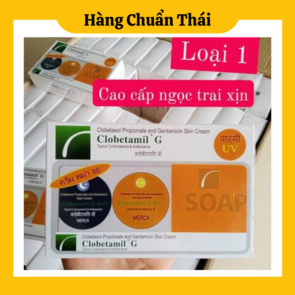 [ ƯU ĐÃI  ]  Kem Nám Cao Cấp Clobetamil G Thái Lan Chính Hãng Loại 1.