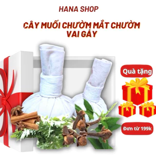 Cây Muối Thảo Dược Chườm Mắt - Chườm Đau Vai Gáy cho Mẹ Sau Sinh, Giảm Đau Nhức Cơ Thể, Giảm Thâm Quầng Mắt