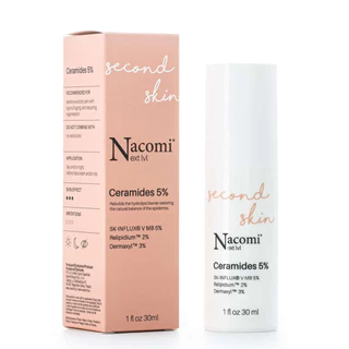 Serum Nacomi Ceramides 5% dưỡng da mặt chống oxy hóa cấp ẩm 30ml