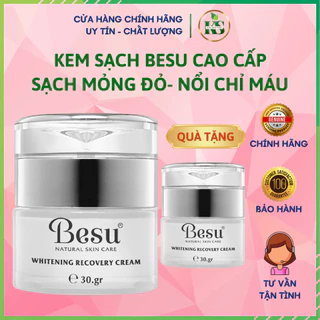 Kem Sạch Besu Cao Cấp Chuyên Phục Hồi Da Nổi Chỉ Máu, Da Mỏng Đỏ, Da Không Đều Màu