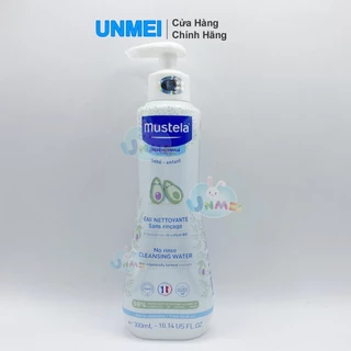 Nước Làm Sạch Mặt Và Cơ Thể Cho Trẻ Sơ Sinh & Em Bé Da Thường Mustela 300ml