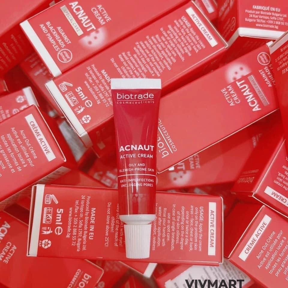 Kem Chấm Mụn Biotrade Acnaut Active Cream