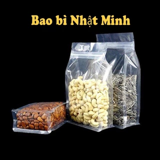 1kg túi zip 8 cạnh trong suốt đựng thực phẩm, đựng bánh kẹo an toàn Hàng Nhập