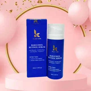 SERUM DƯỠNG TRẰNG K LADY CARE BAKUCHIOL RETINOL 50ML .