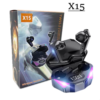 Tai nghe chơi game Bluetooth không dây TWS X15 PRO có micrô âm thanh Bass HiFi Thích hợp