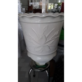 Chậu Nhựa Siêu To Cao 50Cm Rộng 50Cm Trồng Được Cây Ăn Trái.