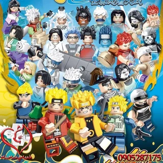 Combo 2 Nhân Vật Ninja Naruto Boruto Đại Chiến Ác Nhân Tuyệt Đẹp Đồ Chơi Lắp Ráp Xếp Hình