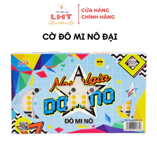 Cờ Domino (Đô mi nô) Đại LIÊN HIỆP THÀNH, Quân cờ nặng, đặc ruột, in màu sắc nét cao cấp