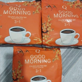 COMBO 3 BỊCH CAFE GOOD MORNING 480 GAM( 24 GÓI× 20GAM)