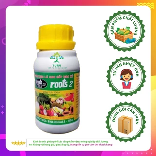 Phân hữu cơ Roots 2 Hoa Kỳ Roots 2 (100mL) Dưỡng rễ, đâm chòi, hồi phục cho mai vàng