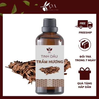 Tinh dầu trầm hương xông phòng 100ml thiên nhiên làm nến thơm ngủ ngon dễ ngủ