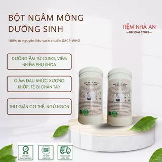 BỘT NGÂM MÔNG DƯỠNG SINH, giúp lưu thông khí huyết, giảm đau nhức - Tiệm Nhà An