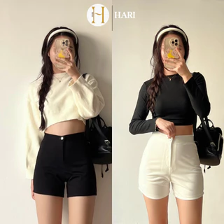 Quần short nữ Hari cap cao tôn dáng 035 p7k6