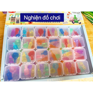 ĐỒ CHƠI CHARM BÌNH BẰNG NHỰA TRONG SUỐT, dễ thương dành cho các bạn trang trí và sưu tầm.