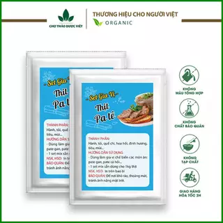 Set gia vị làm pate 40g, bột gia vị ướp thịt pate cực thơm ngon - Chợ Thảo Dược Việt