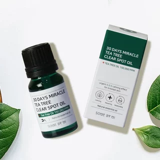 (Date 03/3025) Tinh Dầu Tràm Trà Some By Mi 30 Days Miracle Tea Tree Clear Spot Oil 10ml