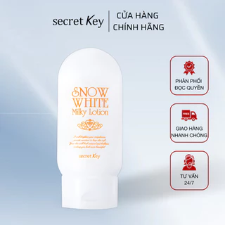 Dưỡng Thể Snow White Sữa Dưỡng Thể Trắng Da Secret Key Milky Lotion (120g)