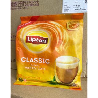 Lipton Trà Sữa Vị Truyền Thống Classic Latte(12túi/20g)