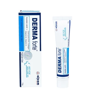 Gel giảm thâm mụn Gamma Derma Forte giảm viêm, mụn ẩn, mụn đầu đen 15g