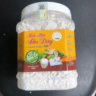 Bột Sắn Dây HỮU CƠ, Tinh Bột Sắn Dây Sạch Mịn, Thơm Ngon, hộp 500gr.