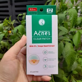 Miếng Dán Mụn ACNES Clear Patch 12 miếng