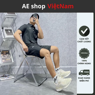 Bộ thể thao gym Adidas chất thun lạnh thể thao co giãn 4 chiều AE Shop MK530, Bộ hè cao cấp túi khóa viền may chắc chắn