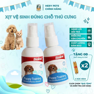 [1 lọ 50ml] Xịt Đi Vệ Sinh Đúng Chỗ Cho Thú Cưng MAGIC Puppy Trainer Huấn Luyện Chó Mèo Đi Vệ Sinh