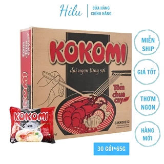 Combo 5 gói Mì kokomi Tôm Chua Cay (5 x 65g)