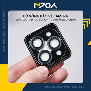 Bộ Vòng Titan Bảo Vệ Camera Độ Cứng 9h Chống Trầy Xước Màu Vàng Cho Điện Thoại iPhone 11 12 13 14 15 Pro Max Njoyshop