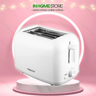 Máy Nướng Bánh SOKANY Công Suất 700W Hẹn Giờ, Tự Động Nảy Bánh Khi Hết Thời Gian Cài Đặt