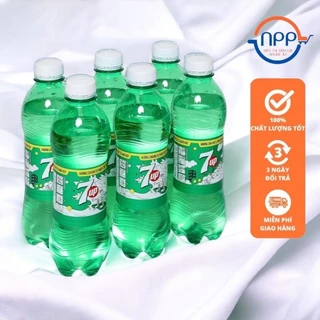 [1 Lốc] Nước Ngọt 7 Up Vị Hương Chanh Chai 390ml