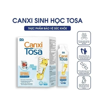 Canxi sinh học Tosa thế hệ mới kết hợp canxi vitamin D3 K2 cho bé giúp phát triển chiều cao xương và răng chắc khỏe