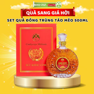 Đông Trùng Hạ Thảo Fansi Táo mèo Yên Bái - Chai 500ml