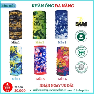 KHĂN ỐNG ĐA NĂNG - Chinh phục mọi thời tiết, mọi địa hình