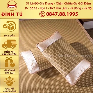 Chiếu Mây Điều Hòa 2 Mặt Lỗ Thoáng Kèm 2 Vỏ Gối - Cao Cấp [changoihanoi]