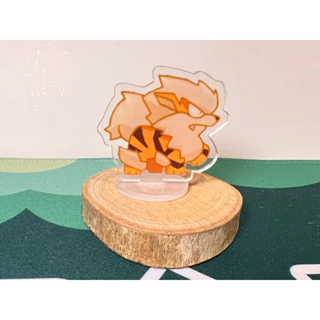 Mô Hình Standee Pokemon Arcanine 2 mặt