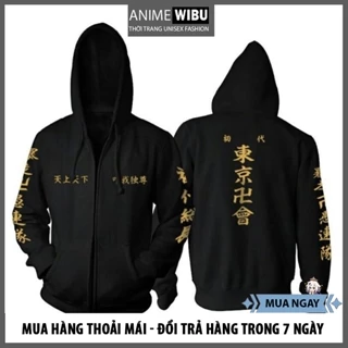 [BST] ÁO KHOÁC ÁO HOODIE TOKYO REVENGERS MIKEY, MANJIRO , SANO DRAKEN  ANIME NAM NỮ ĐỦ SIZE CỰC HOT