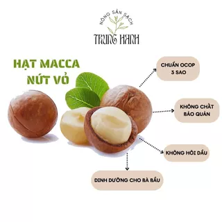 Hạt Macca Nứt Vỏ [SX CHUẨN OCOP ] , Đặc Sản Tuy Đức - Đắk Nông. Giàu Dinh Dưỡng, Tốt Cho Bà Bầu, Người Già và Trẻ Nhỏ.