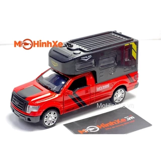 MÔ HÌNH XE FORD F-150 CÓ THÙNG NÓC 1:32 ALLOY METAL