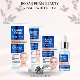 Serum và kem dưỡng trắng da mặt Beauty Visage White Fito trắng da mờ nám tàn nhang