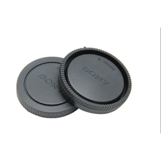 Nắp lens - đậy body và nắp sau ống kính ngàm NEX - Sony