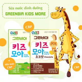 Sữa Greenbia Hi Kids - Tăng chiều cao, cân nặng cho trẻ em