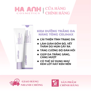 Kem Dưỡng Nâng Tông Celimax Derma Nature Glutathione Long Lasting Tone Up Cream 35ml