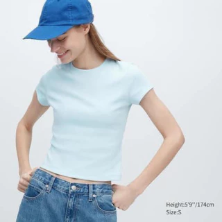 Áo Phông Nữ Croptop Uniql0