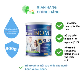 Sữa dành cho người cần phục hồi sức khỏe Biomi Sure 900gr - BGSU9